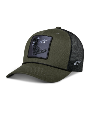 Booted Trucker Hat