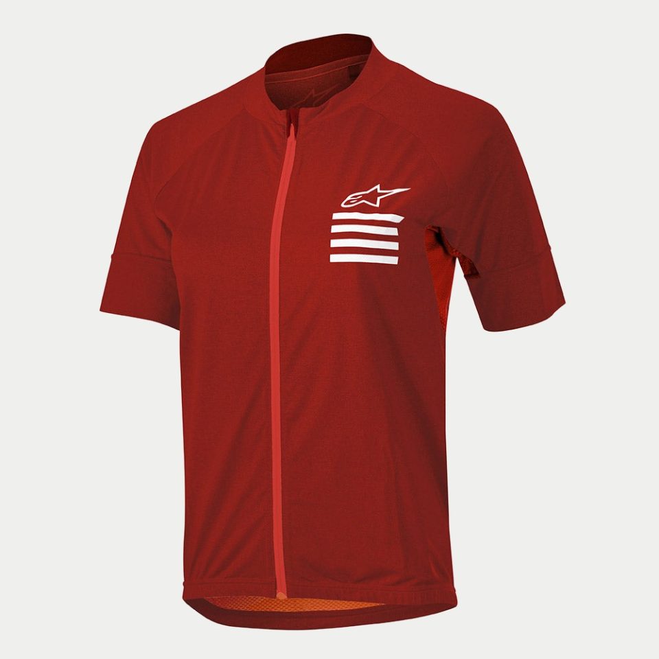 Women Stella Trail Full Zip Jersey - Short Sleeve