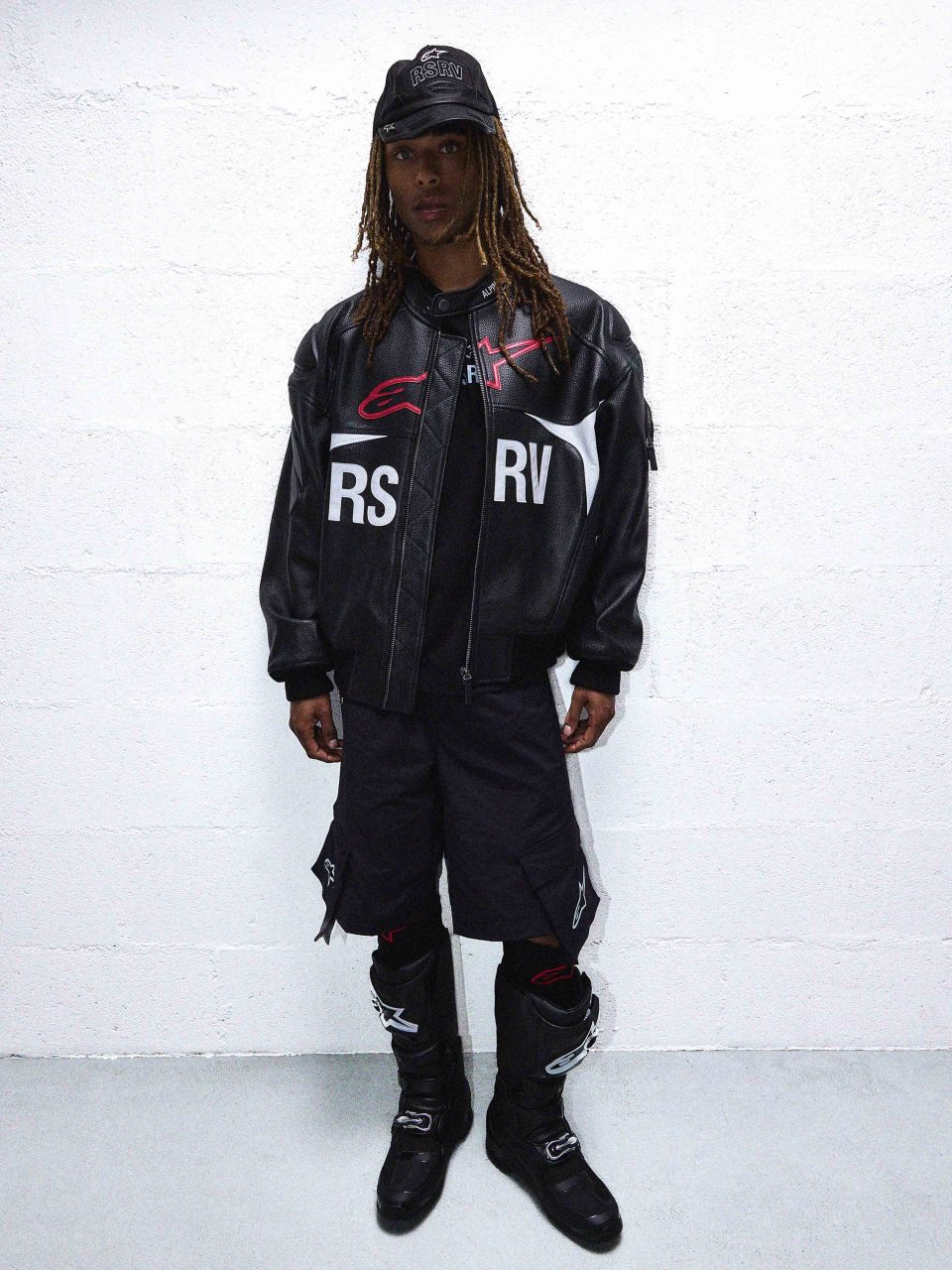 RSRV The Chief Bomber Leather Jacket